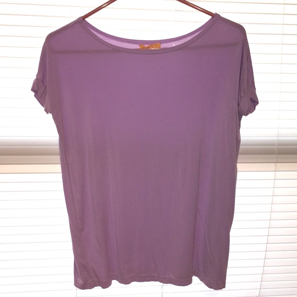 Medium Purple Piko Girl T-Shirt